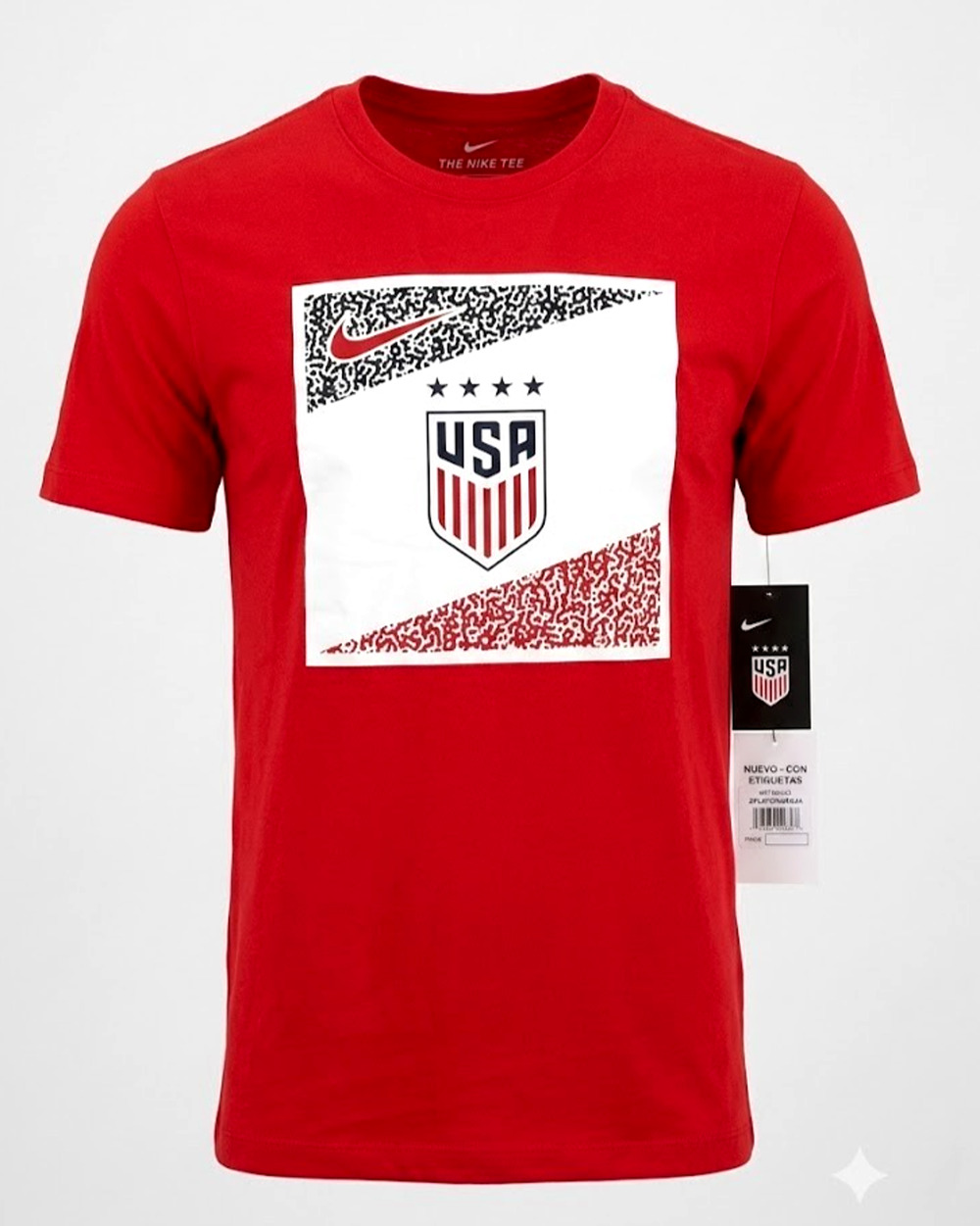 Nike U.S. National Team USMNT Soccer Graphic T-Shirt – Men's Size Small – Red